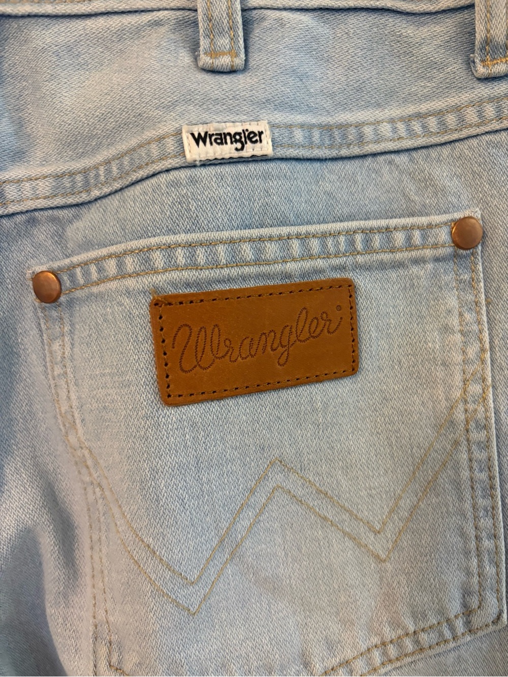 Wrangler Worldwide 661 high rise wide leg jeans - Picture 7 of 9